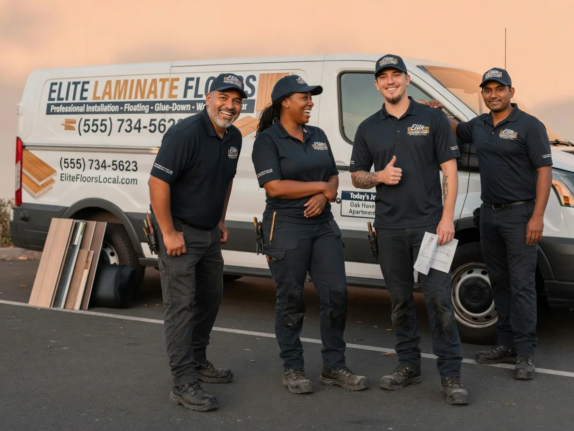 Laminate flooring installation company in Hart, TX